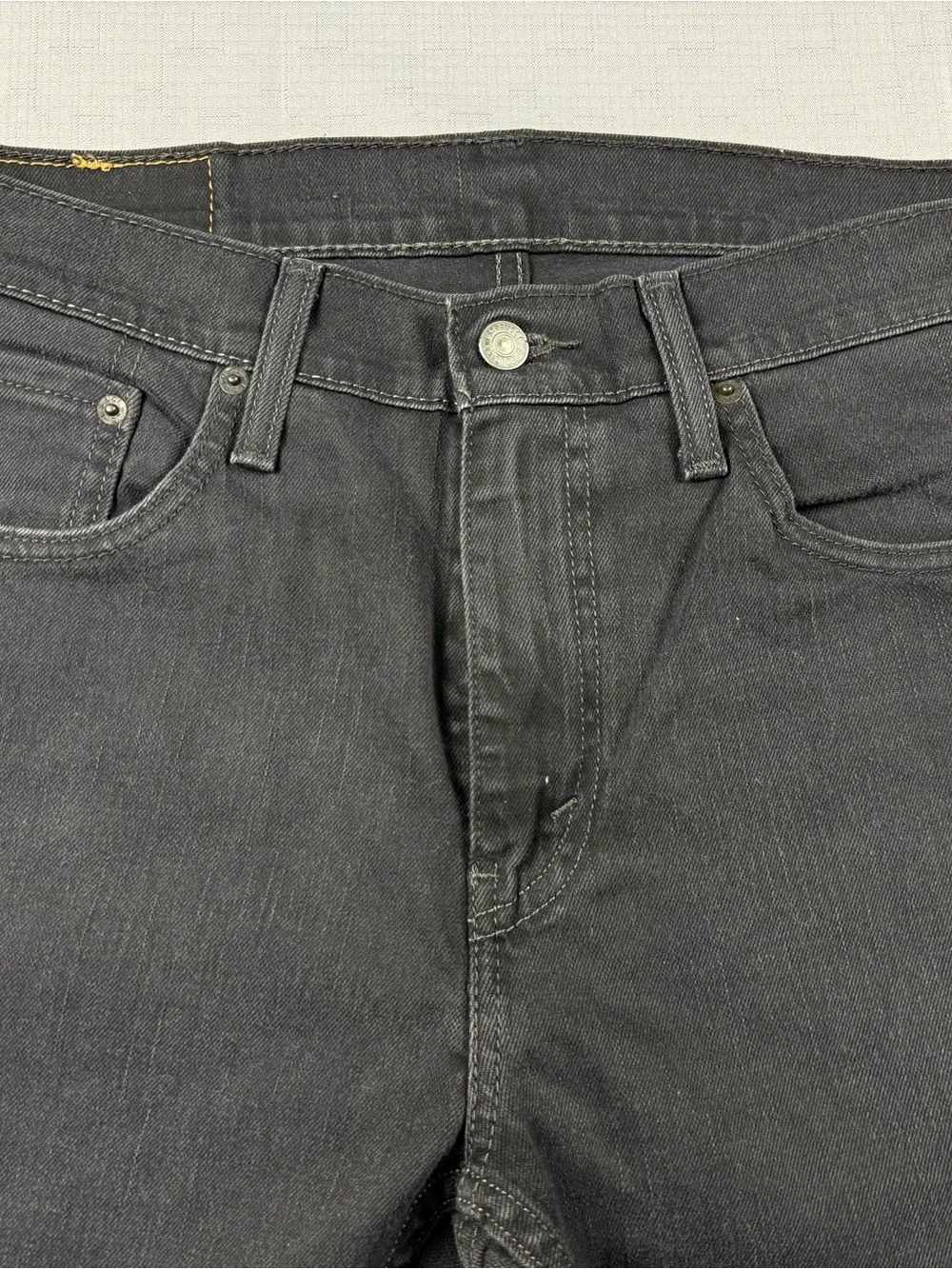 Levi’s 559 Relaxed Straight Jeans Men’s 32x32 Black Washed Denim Pants W32 L32